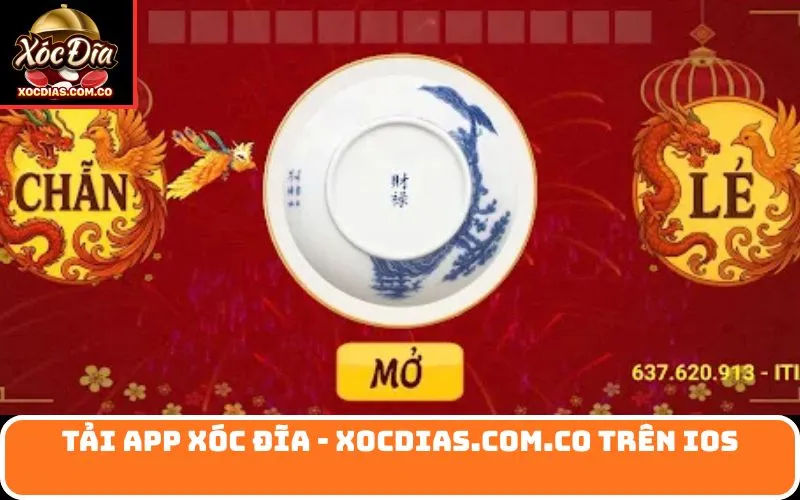 Tải app xóc đĩa - xocdias.com.co trên IOS