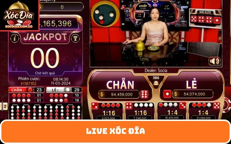 Live Xóc Đĩa