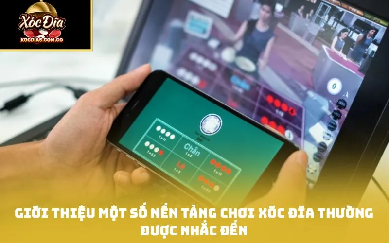 Giới thiệu một số nền tảng chơi xóc đĩa thường được nhắc đến