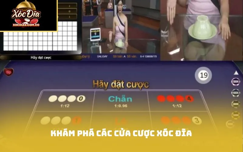 Khám phá các Cửa cược xóc đĩa