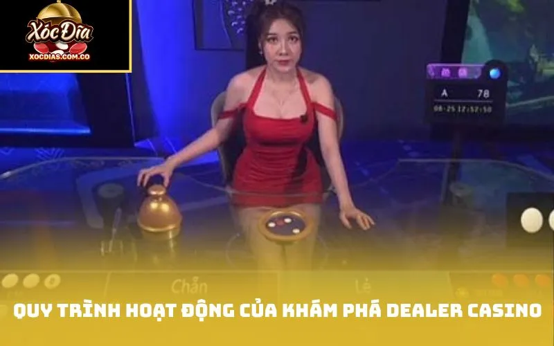 Quy trình hoạt động của khám phá Dealer Casino